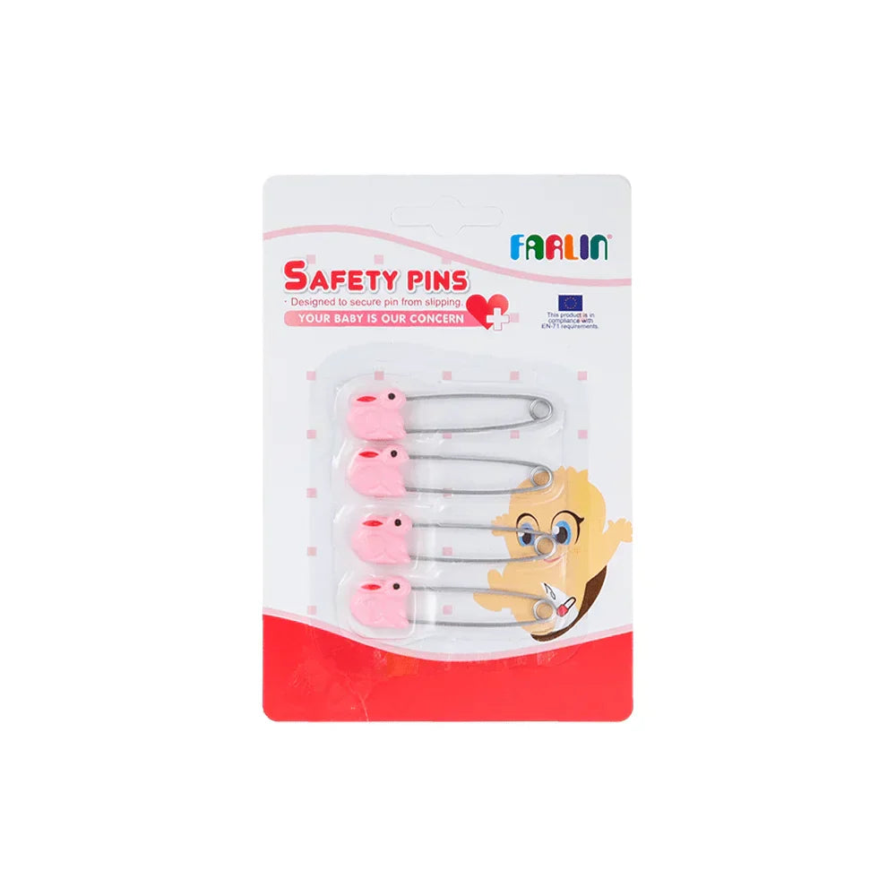 Farlin Four Animal Safety Pins