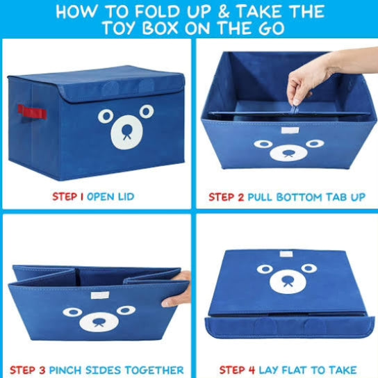 Panda Foldable Storage Box