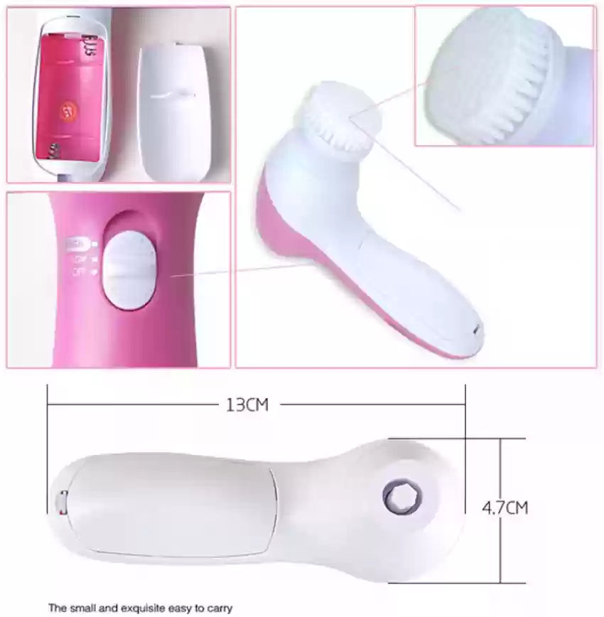 Kemei 5-in-1 Facial Massager