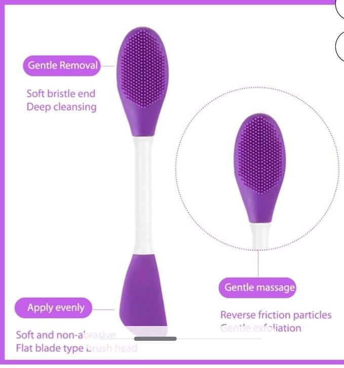 Air Double Face Mask Brush & Silicone Applicator