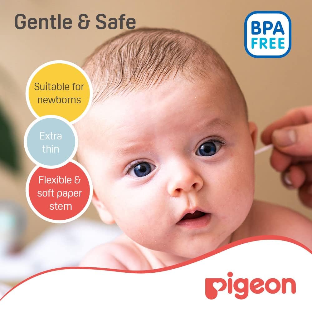 PIGEON COTTON SWAB THICK 200PCS