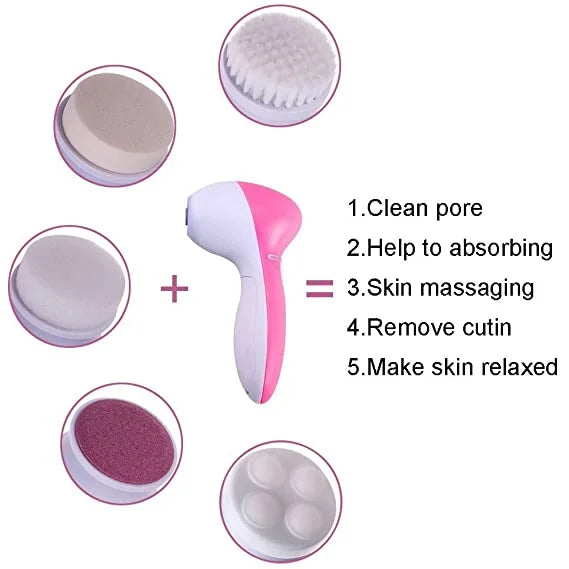 Kemei 5-in-1 Facial Massager