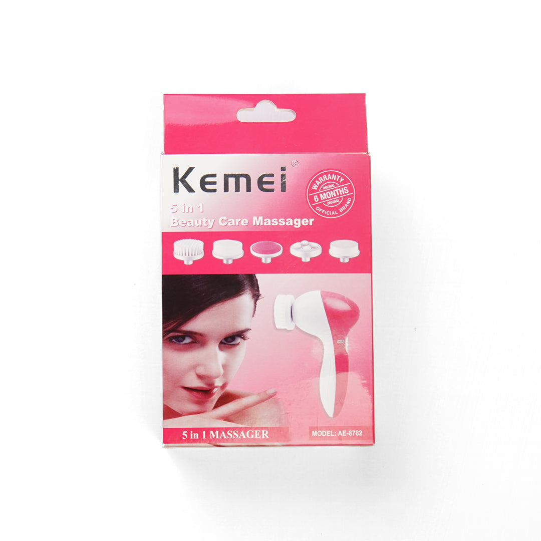 Kemei 5-in-1 Facial Massager
