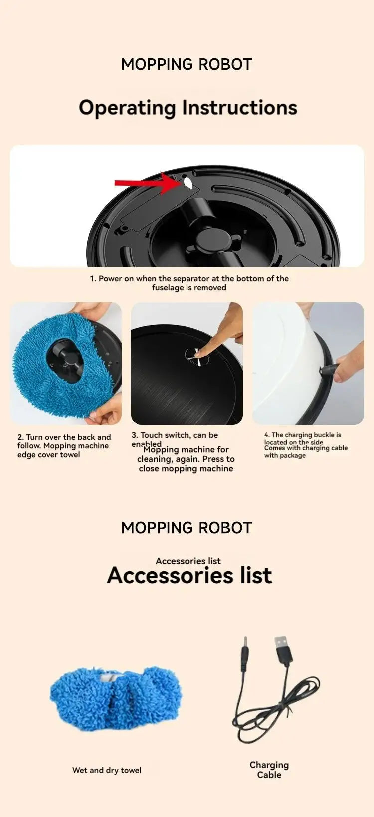 Mute Cleaning Robot