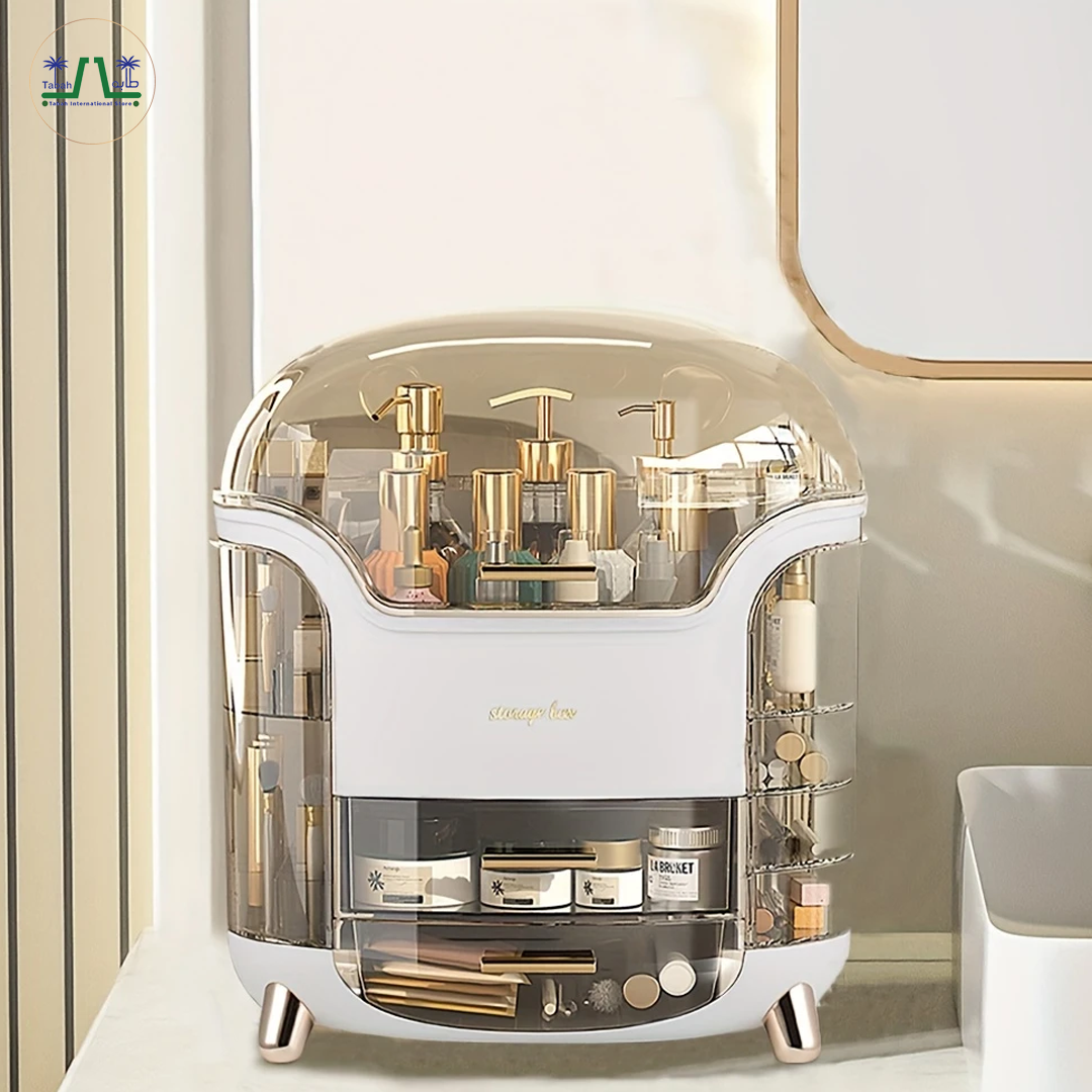 Elegant Multi-Layer Cosmetic Storage Organizer