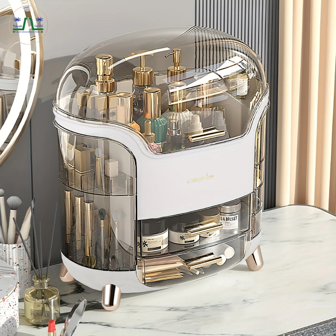 Elegant Multi-Layer Cosmetic Storage Organizer