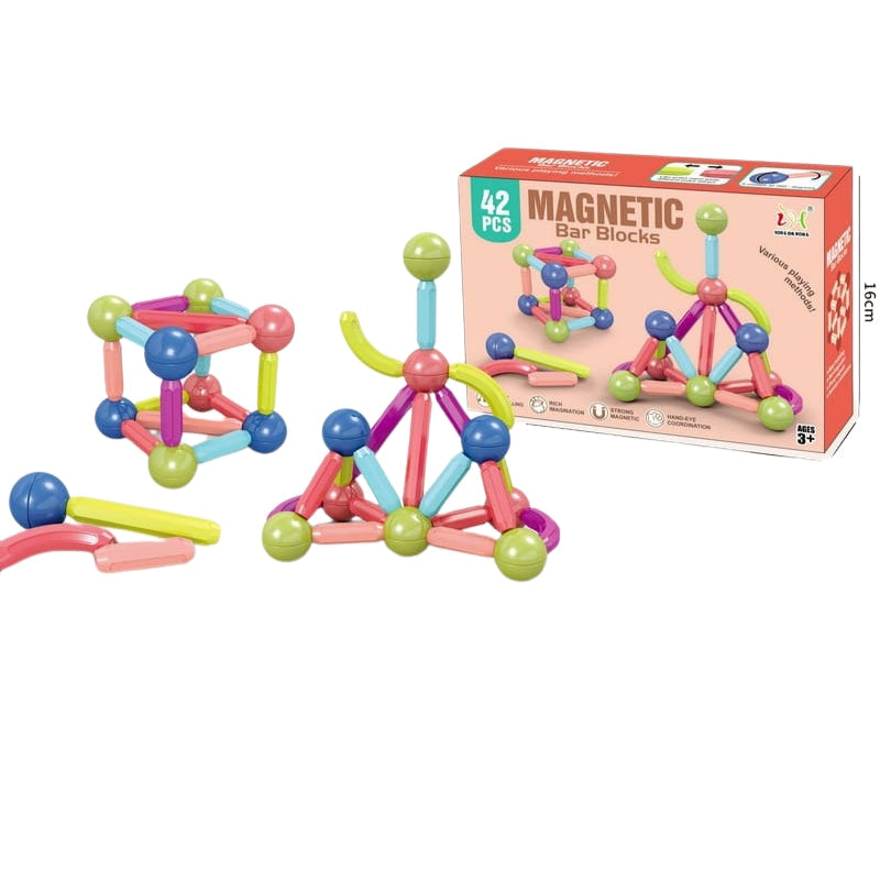 Magnetic Stick Toy Building Blocks Set for Kids