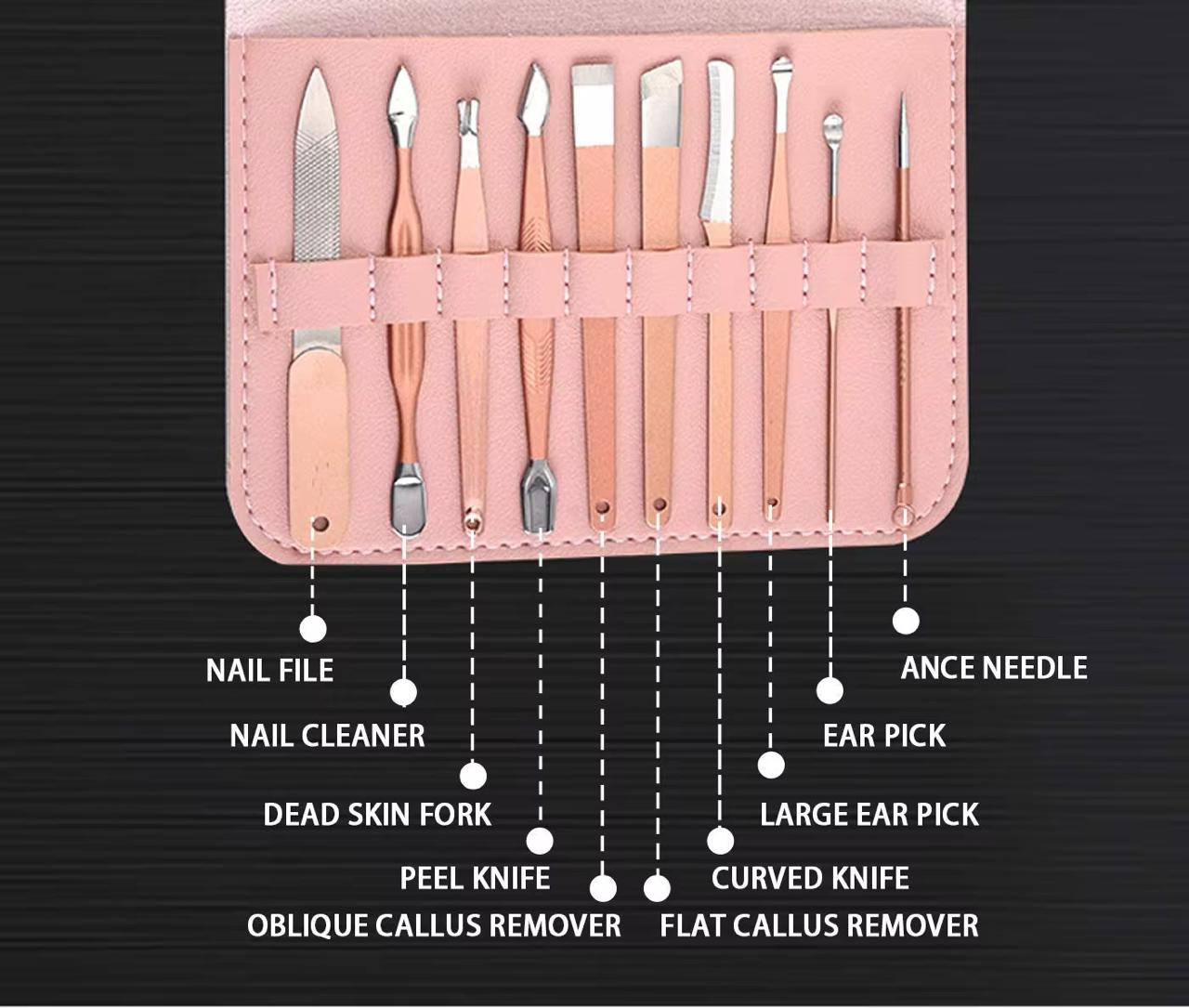 16PCS Nail Cutter Set