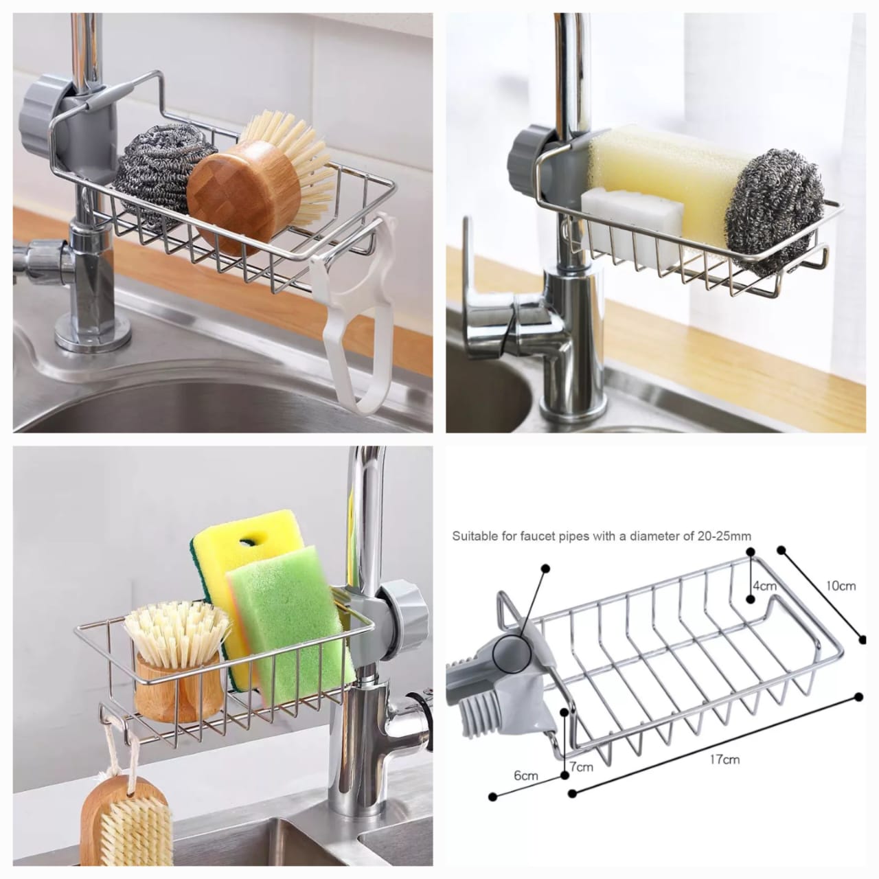 Stainless Steel Sponge Holder