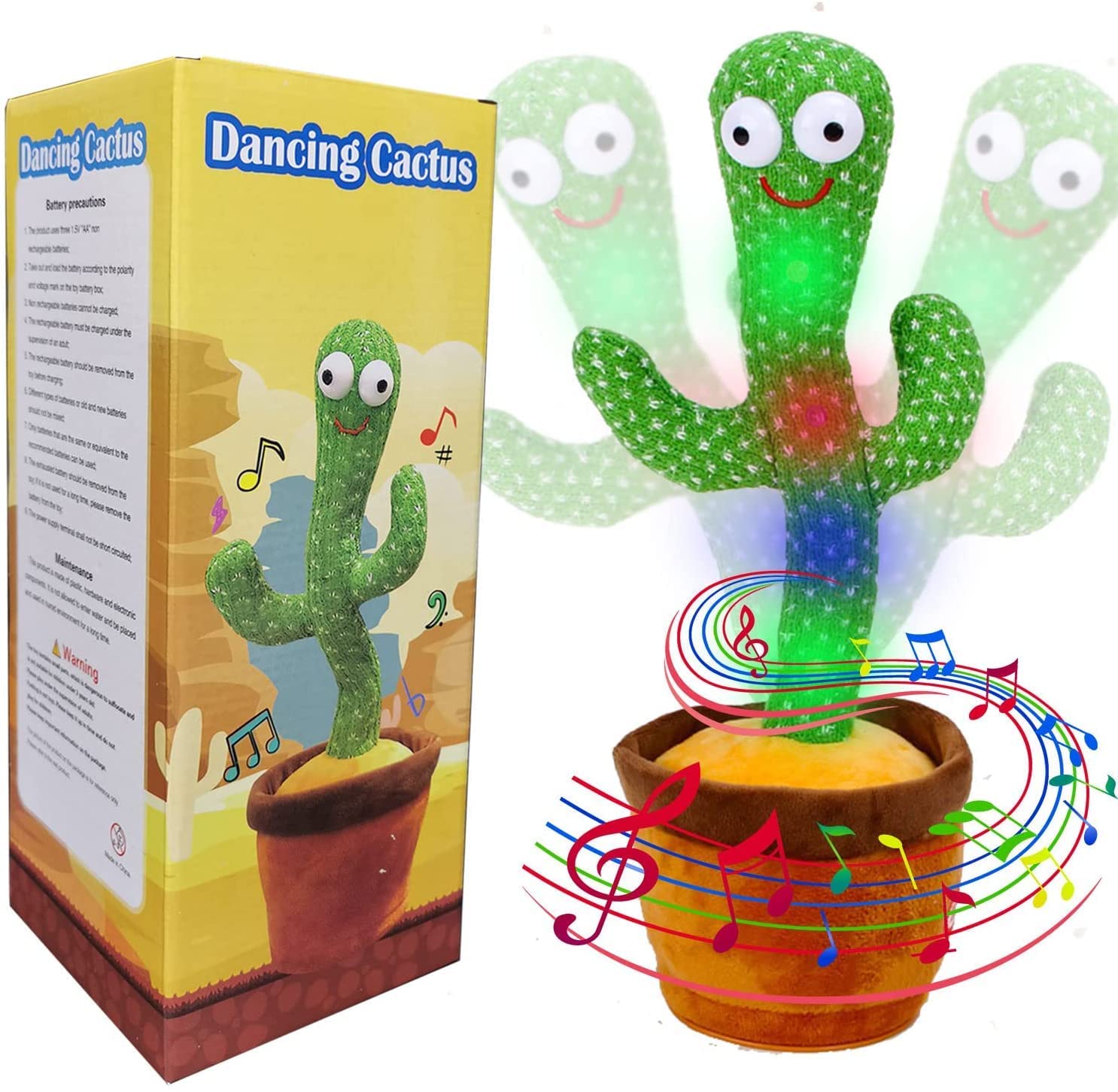Dancing Talking Cactus Toy
