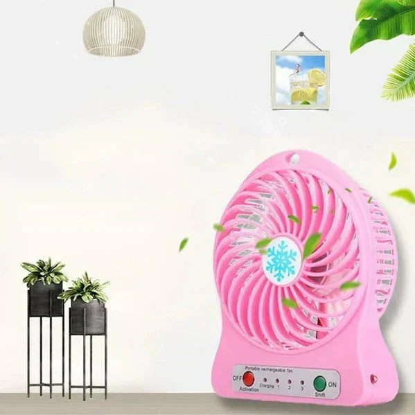 Mini Rechargeable Fan
