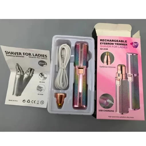 2-in-1 Facial Hair Remover & Eyebrow Trimmer