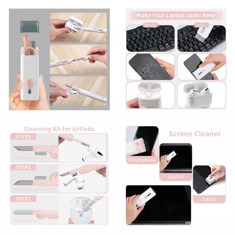 7 in 1 Cleaning Brush Set