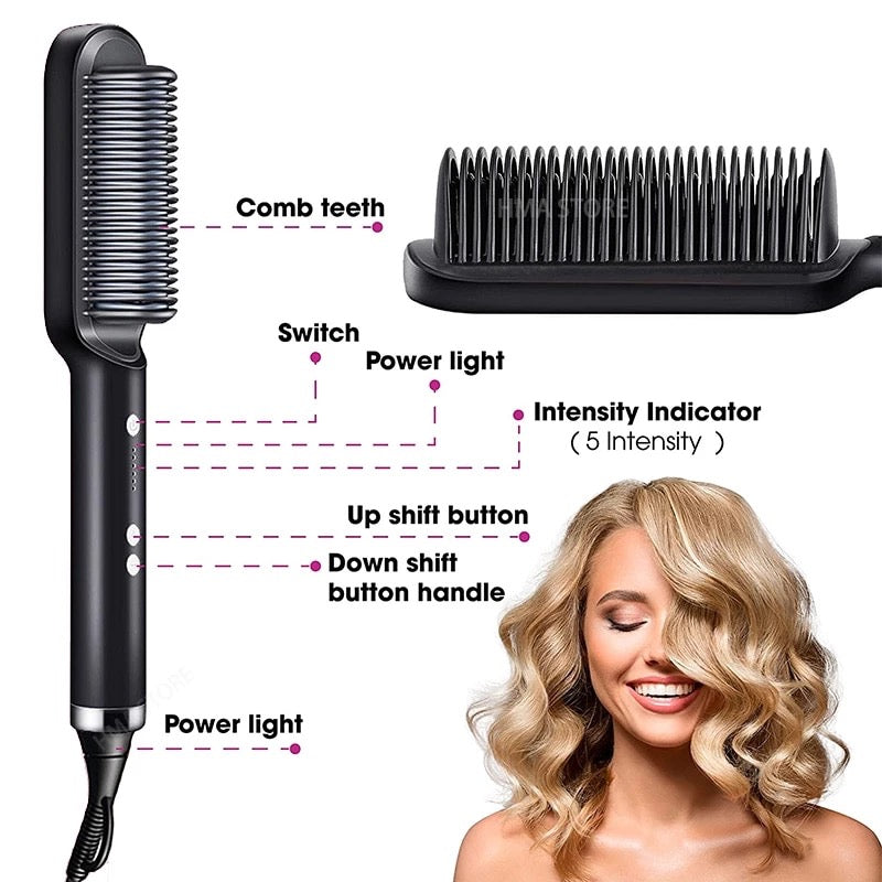 TOOLUXE Hair Straightener Brush