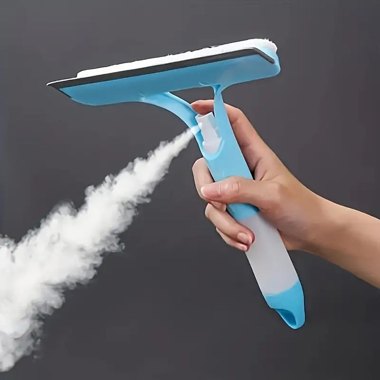 3-in-1 Window Spray Cleaner & Squeegee