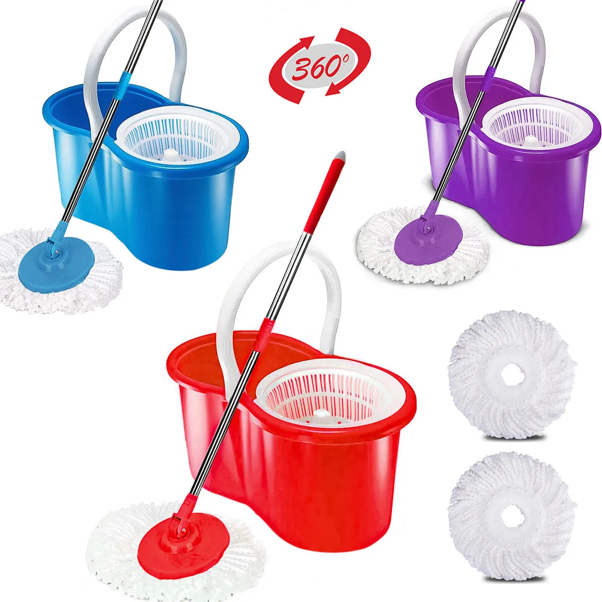 360° Magic Spin Mop Bucket