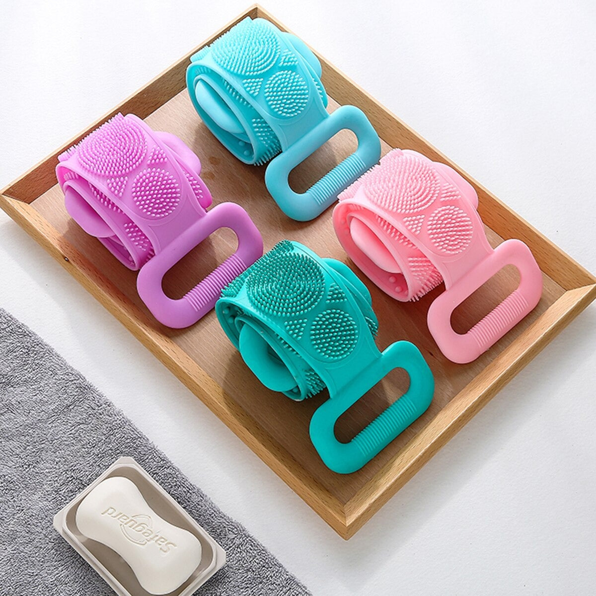 Silicone Body Brush Belt – Gentle Exfoliation & Cleansing
