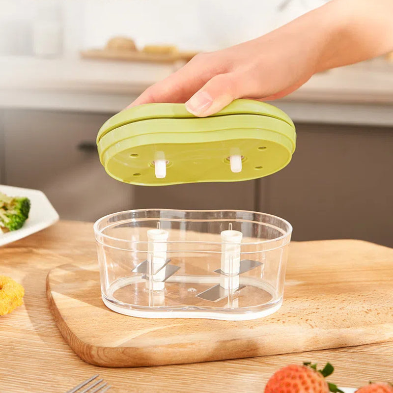 Manual Vegetable Chopper & Food Processor